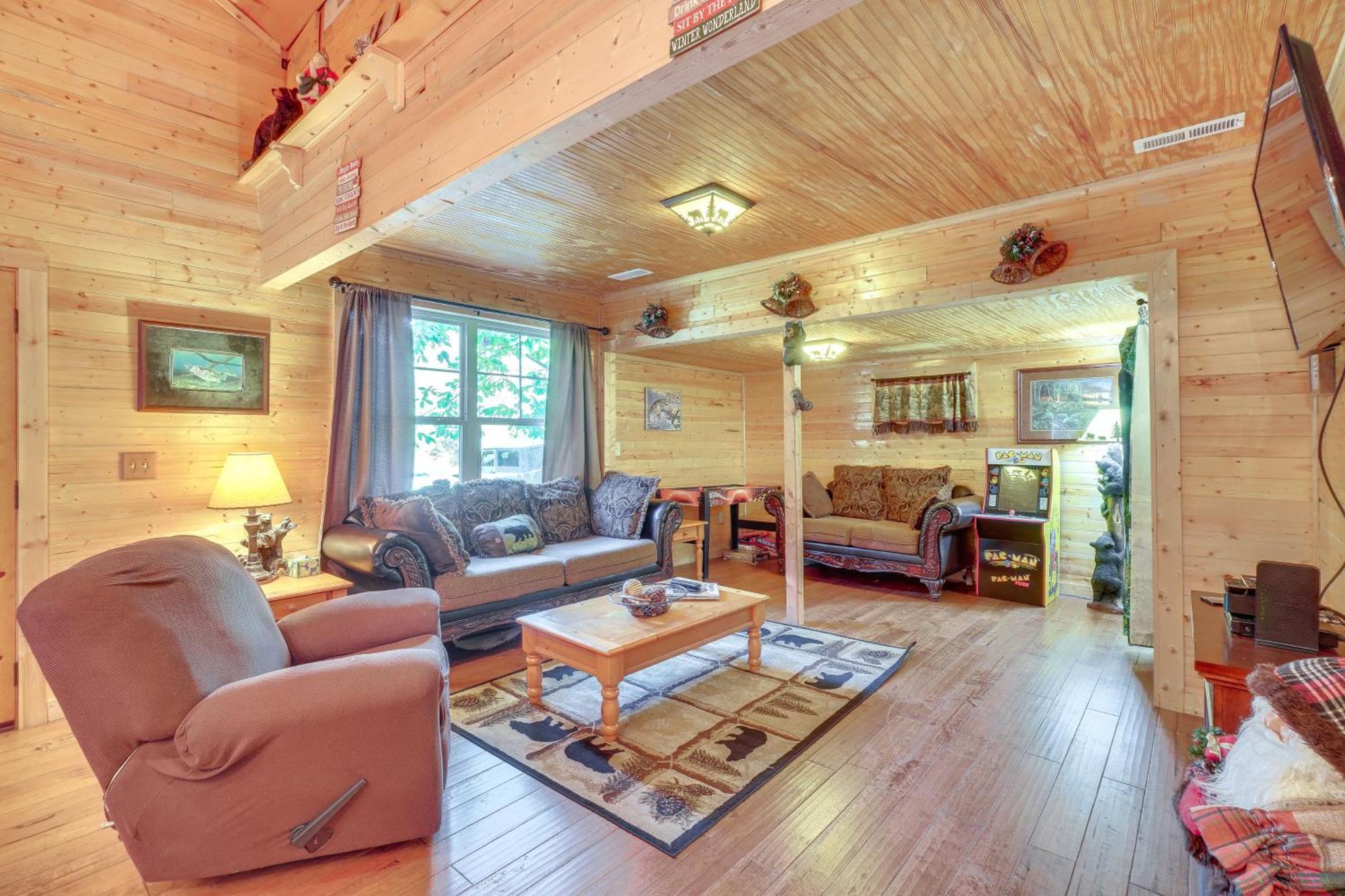 Just Fur Relaxin Sevierville Cabin With Hot Tub! Zewnętrze zdjęcie